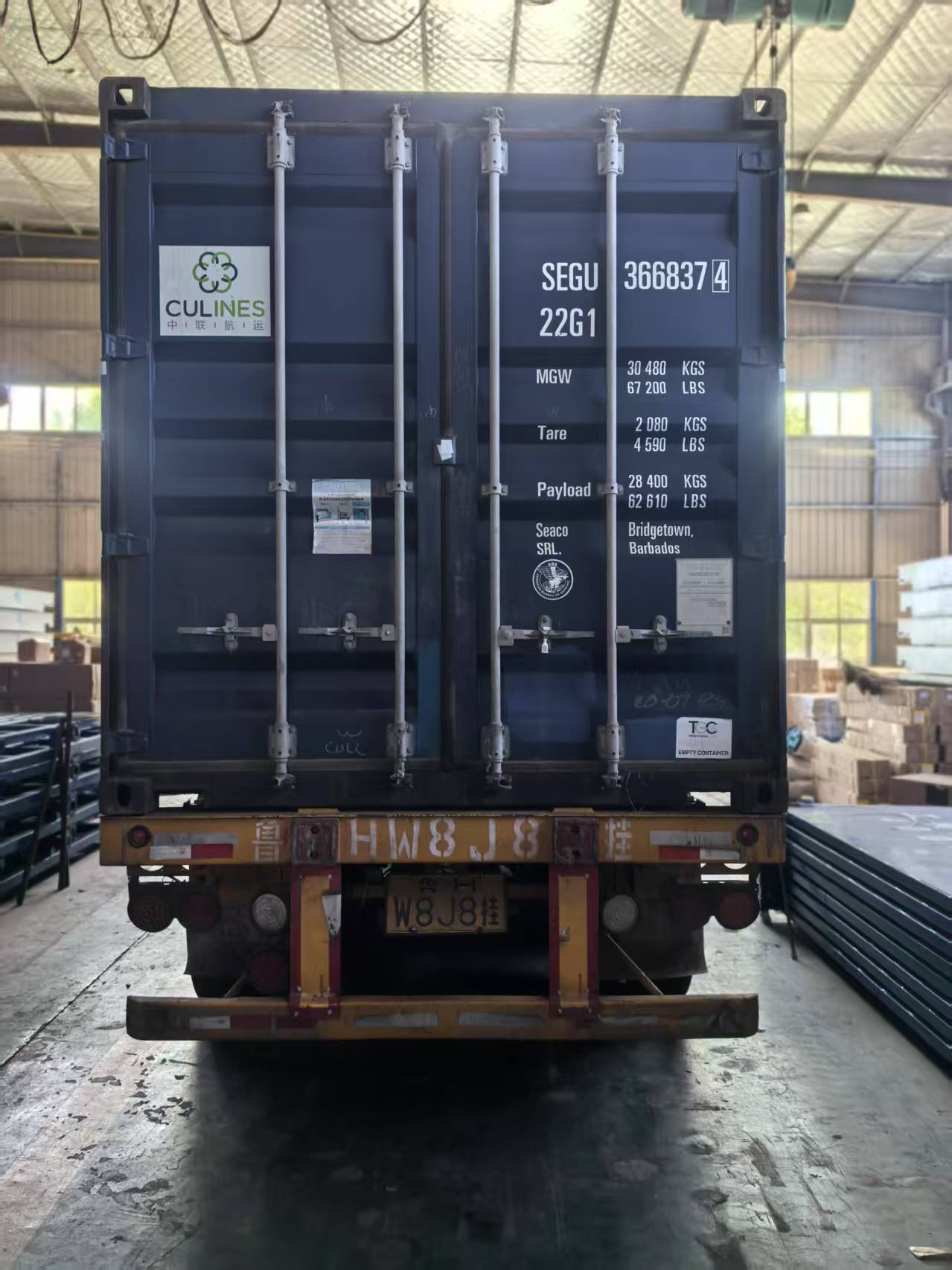 Piezas y equipos de la industria de Zhengzhou Hawking listos para exportación